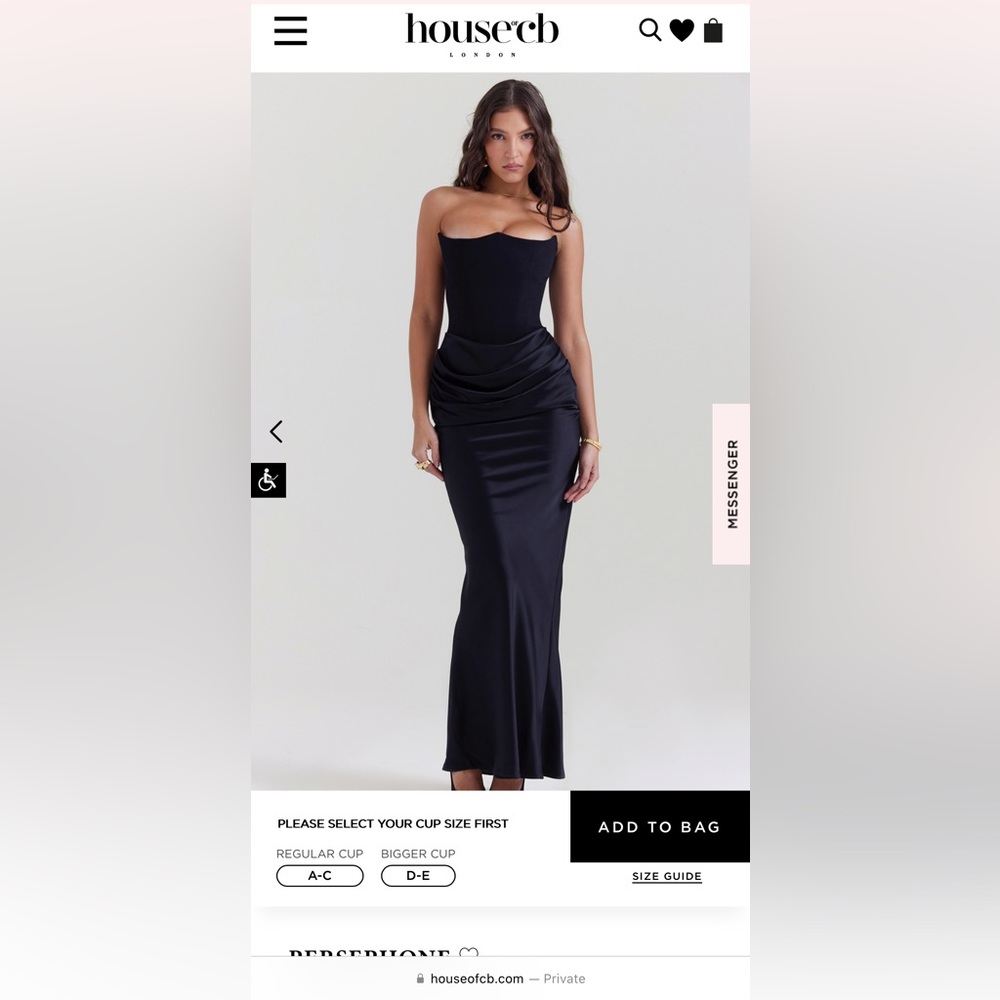 HOUSEOFCB PERSEPHONE DRESS